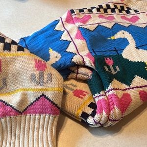 NWOT Kina & Tam Goose Sweater | Size XXL